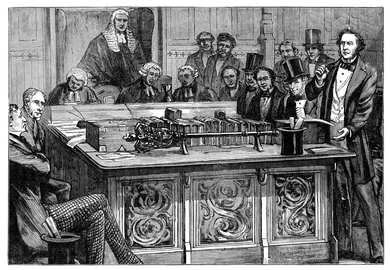 M. Gladstone attaquant le premier budget de M. Disraeli, 1852 - Unbekannt