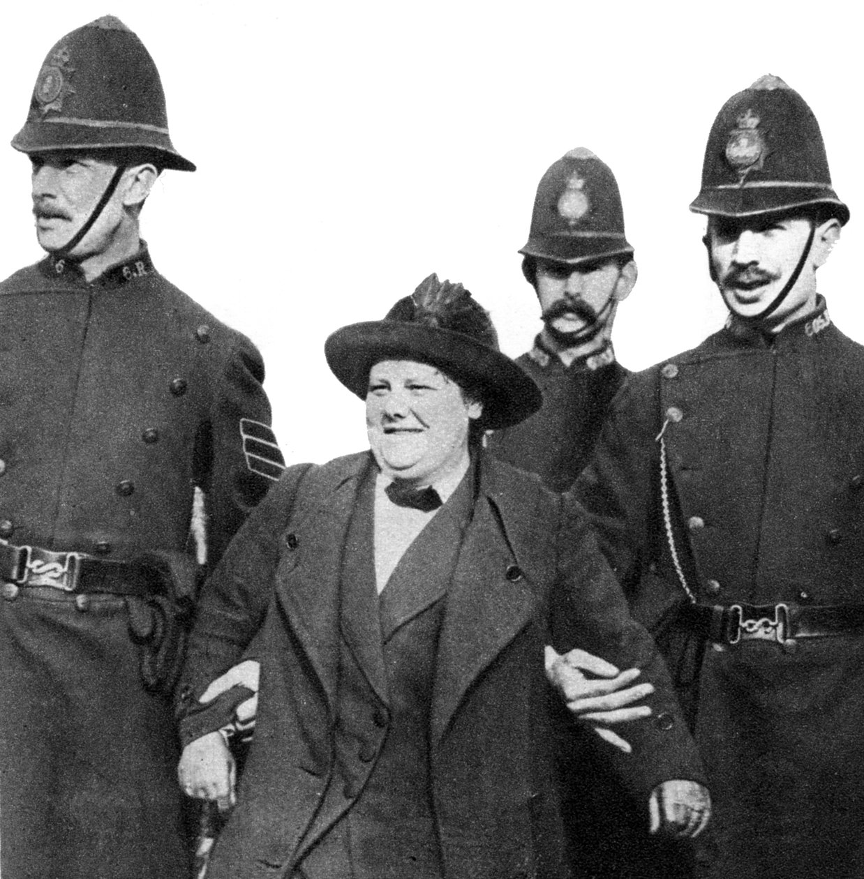 Mme Flora Drummond, arrêtée à Hyde Park, Londres, 1914, 1935 - Unbekannt