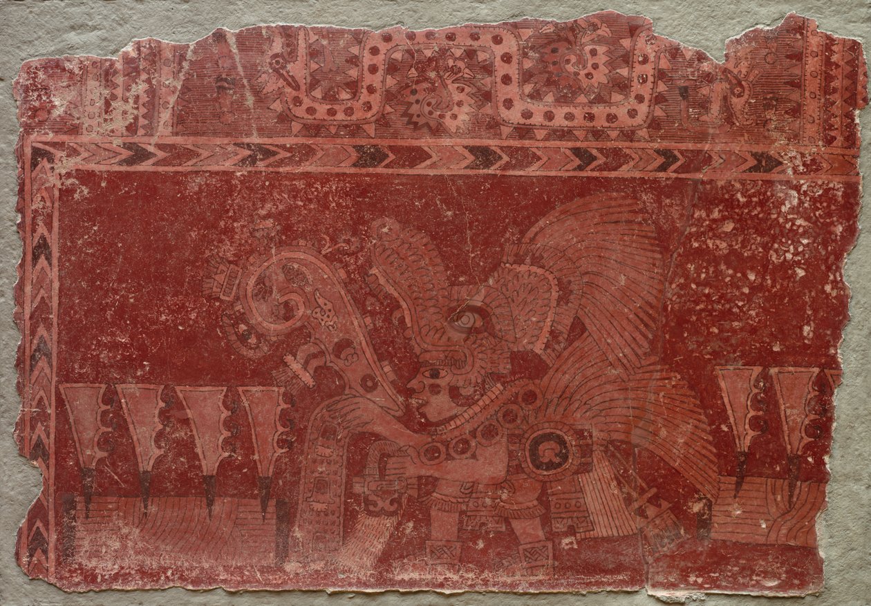 Fragment de fresque avec homme d