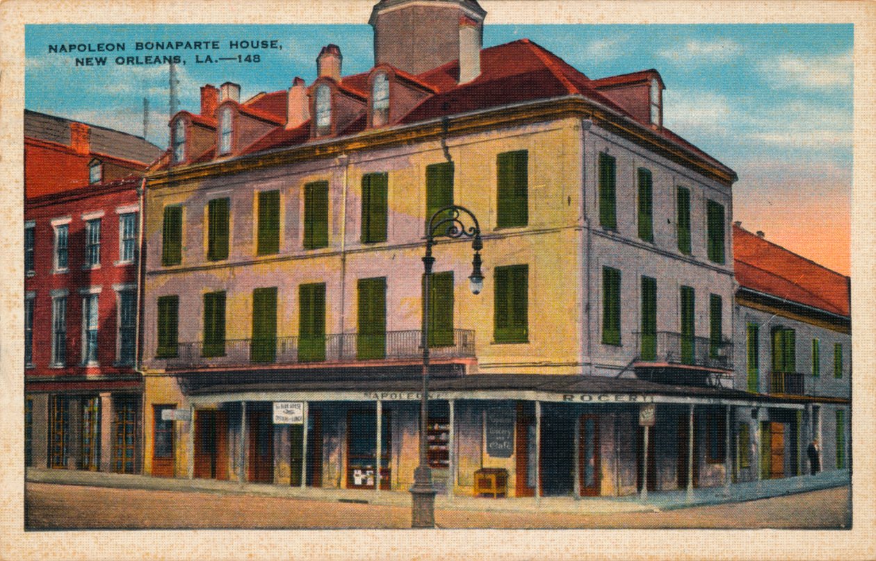 Maison de Napoléon Bonaparte, La Nouvelle-Orléans, 1935 - Unbekannt