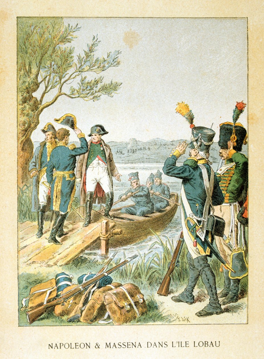 Napoléon et Masséna sur l