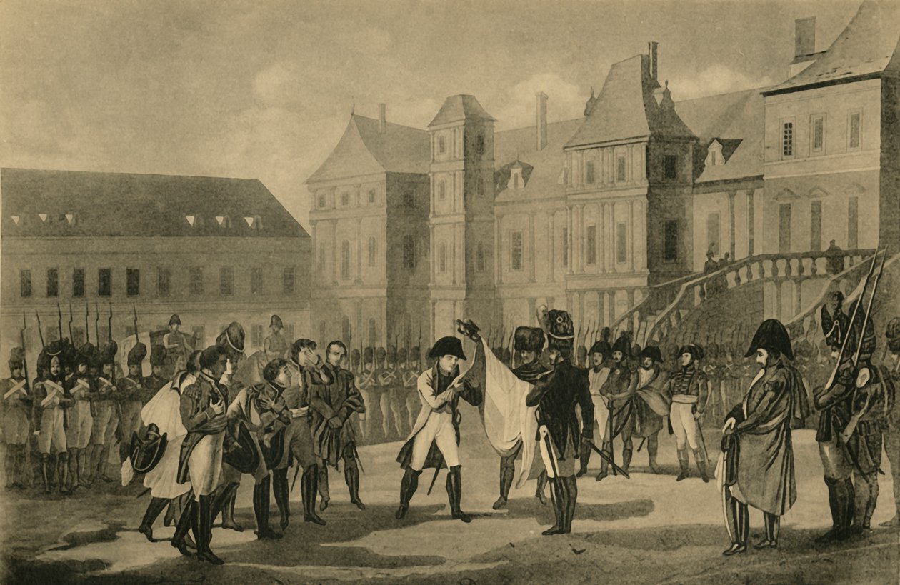 Départ de Napoléon de Fontainebleau, 20 avril 1814, 1921 - Unbekannt