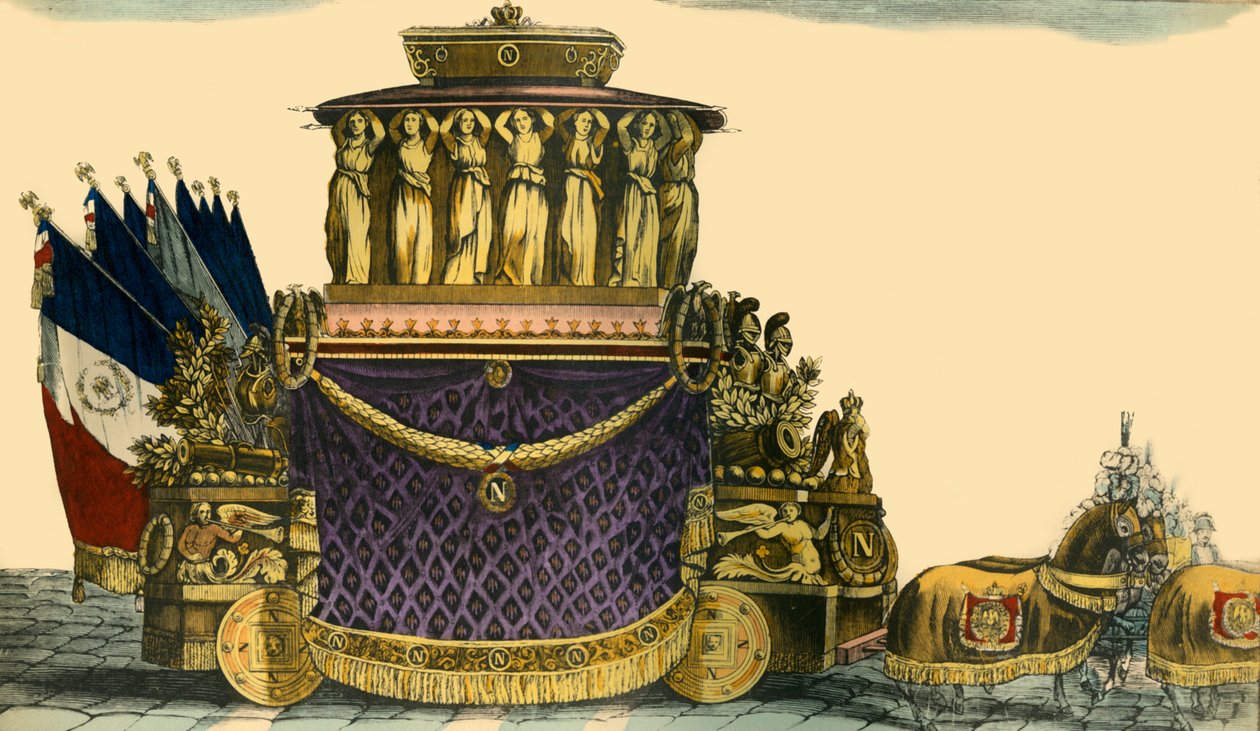 Le char funèbre de Napoléon, 1840, 1921 - Unbekannt