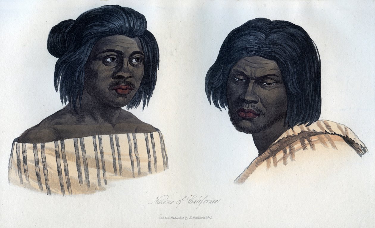 Autochtones de Californie, 1848 - Unbekannt