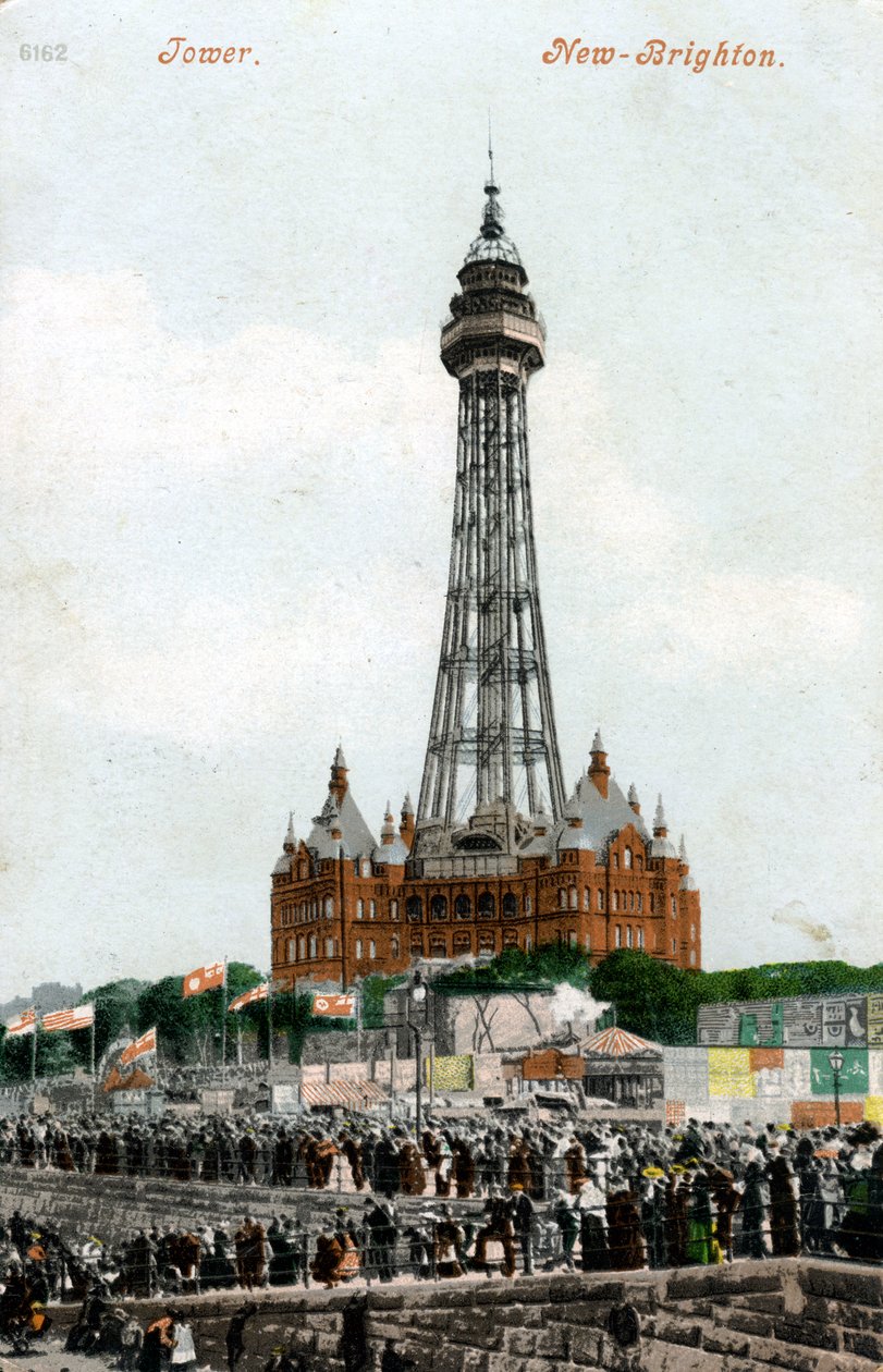 New Brighton Tower, Wallasey, Cheshire, c1898-c1921 - Unbekannt