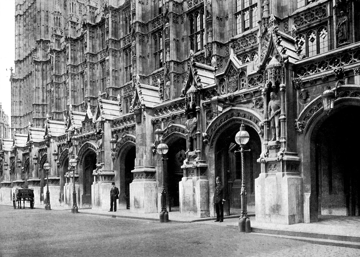 New Palace Yard, Westminster, Londres, vers 1905 - Unbekannt