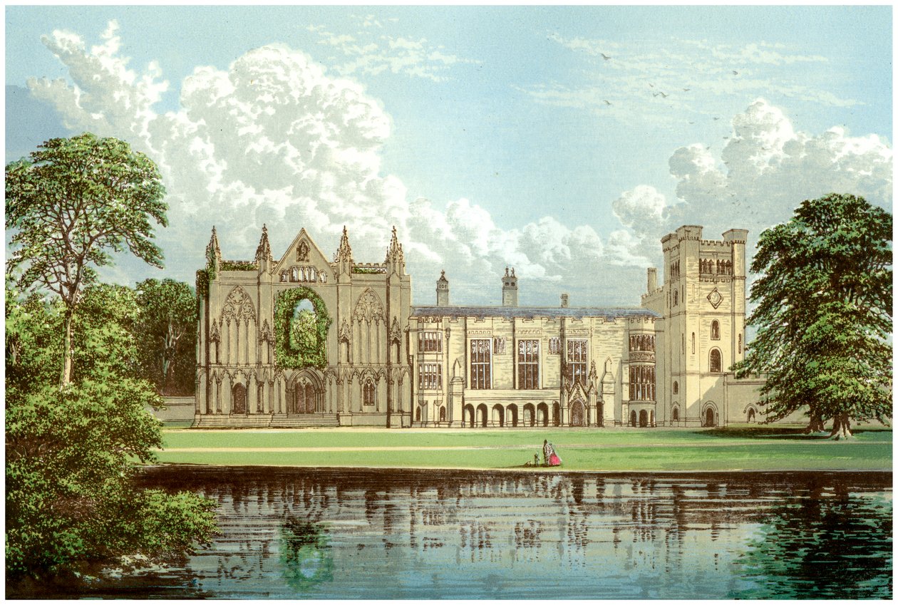 Abbaye de Newstead, Nottinghamshire, maison de la famille Webb - Unbekannt