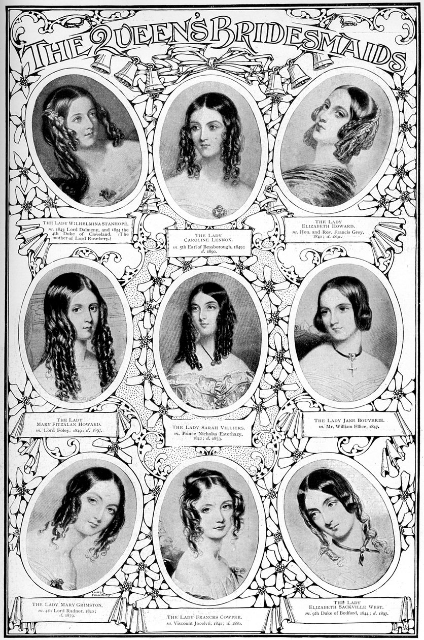 Neuf demoiselles d