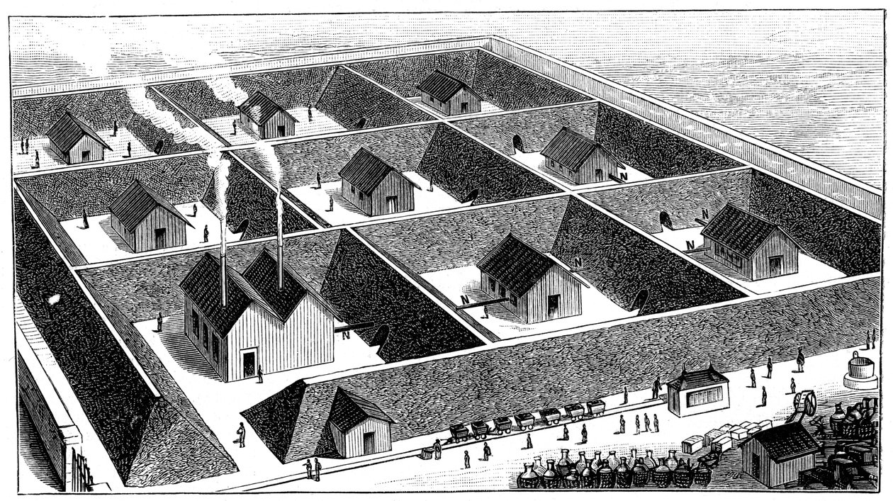 Usine de traitement de la nitroglycérine, fabrique d