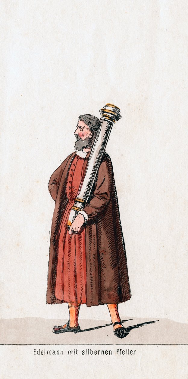 Noble avec colonne d