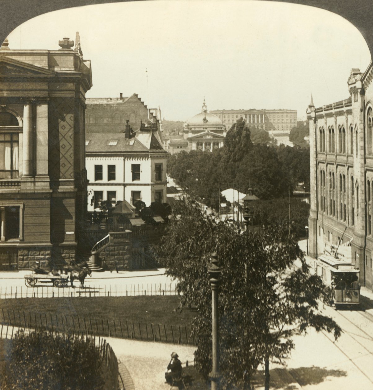 La belle capitale de la Norvège, Christiania, Norvège, vers 1905 - Unbekannt
