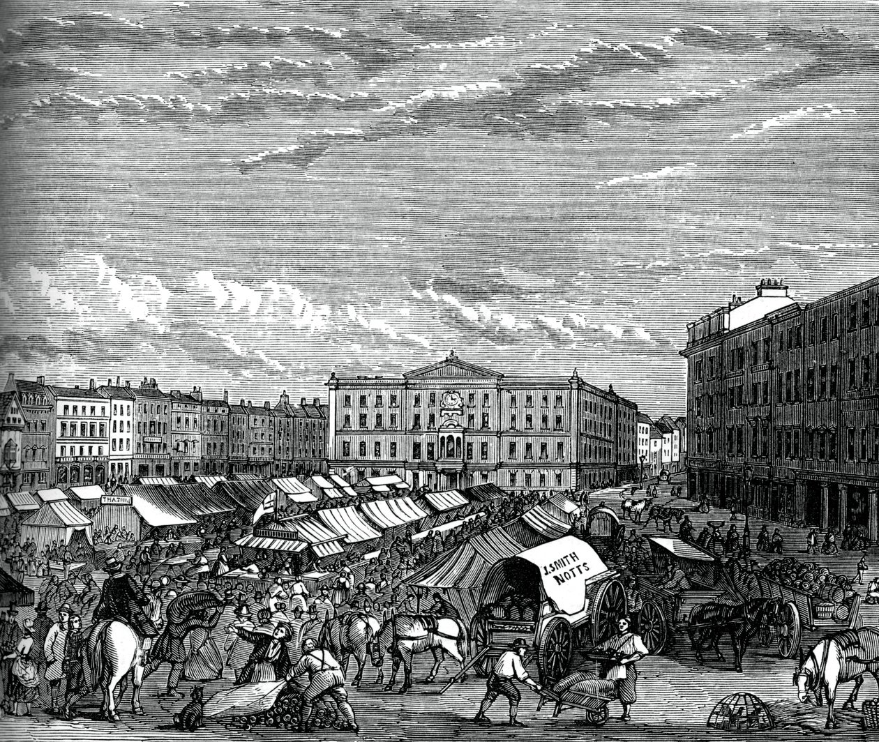 Place du marché de Nottingham - Unbekannt