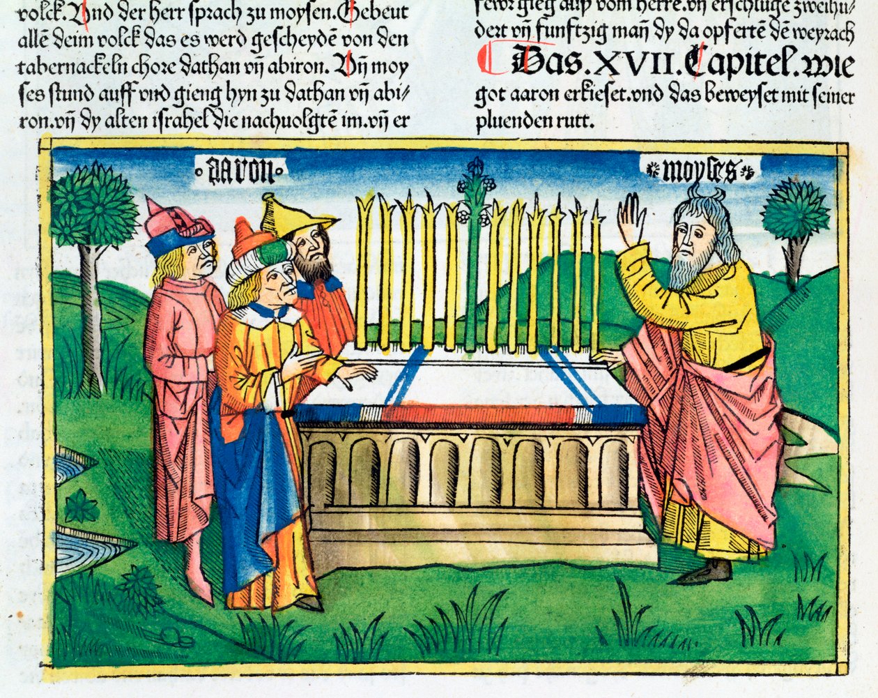 Nombres 17:1-11 : Le bâton d
