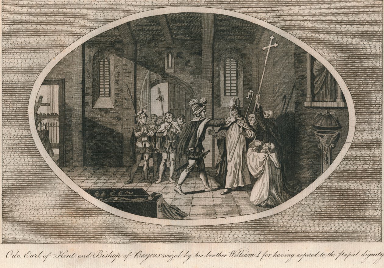 Odon, Comte de Kent et Évêque de Bayeux, saisi par son frère Guillaume I, 1082 - Unbekannt