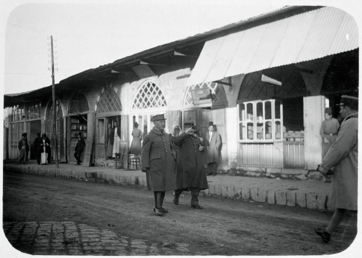 Officiers de la Légion étrangère française, Syrie, 20e siècle - Unbekannt