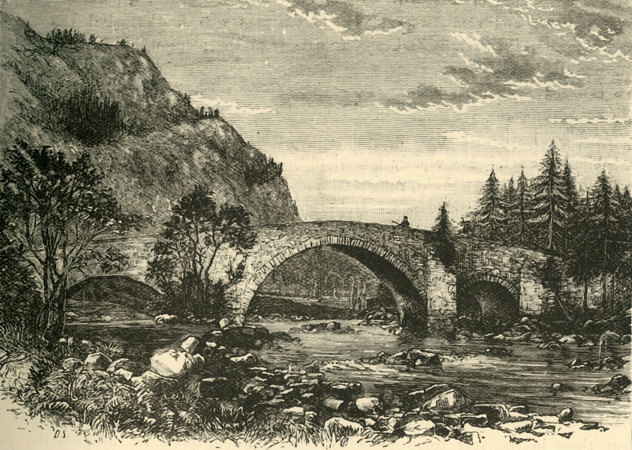 Vieux pont à Invercauld, 1898 - Unbekannt