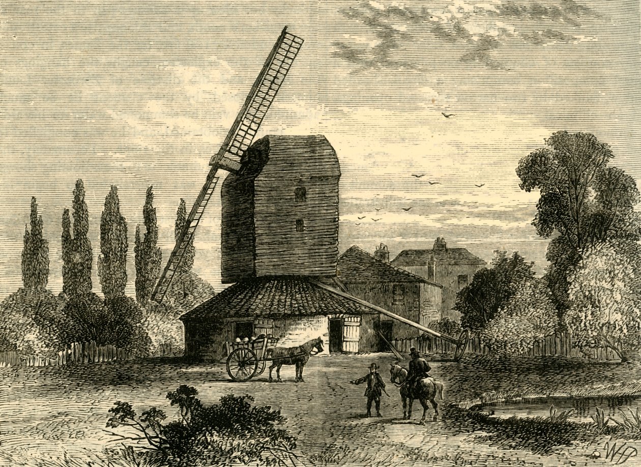 Vieux moulin de Camberwell, vers 1878 - Unbekannt