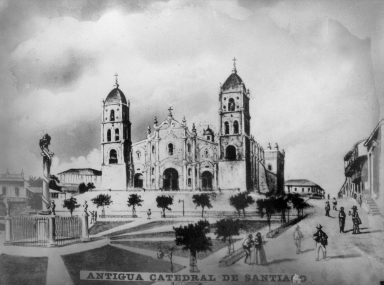 Vieille cathédrale de Santiago de Cuba, 1523, années 1920 - Unbekannt