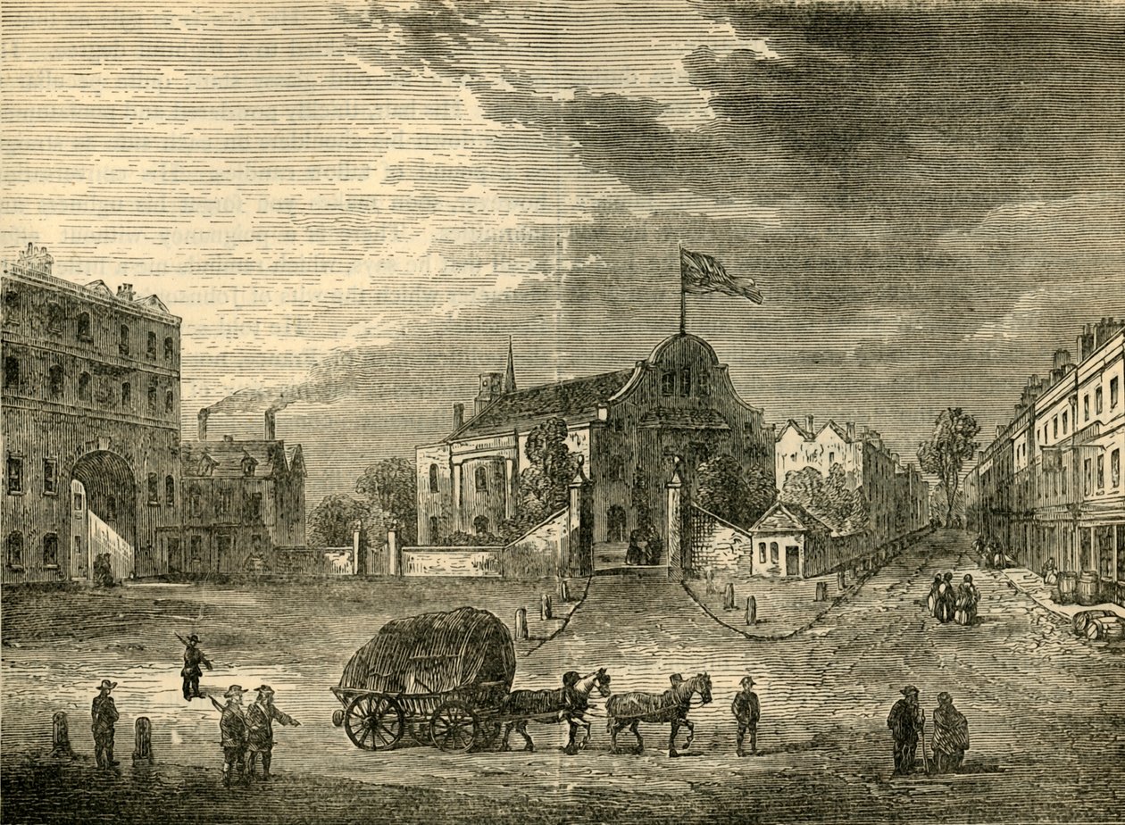 Vieille Église de Kensington, vers 1750, vers 1876 - Unbekannt