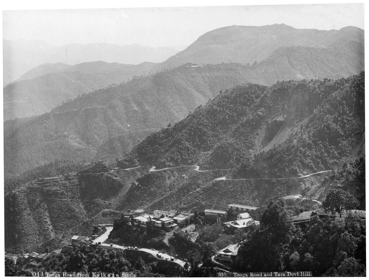Ancienne route de Tonga de Kalka à Simla, Inde - Unbekannt