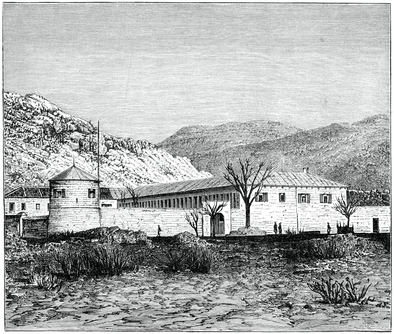 Ancien palais, Cettigne, République du Monténégro, 1900 - Unbekannt