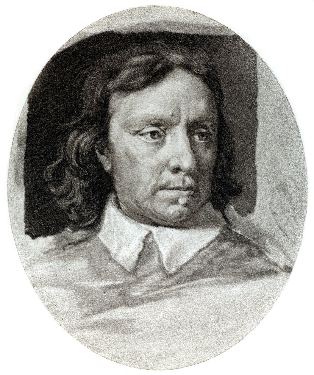 Oliver Cromwell, 1599-1658, leader militaire et homme politique anglais, 1657 - Unbekannt