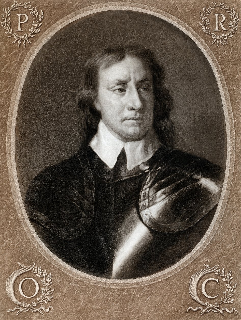 Oliver Cromwell, 1599-1658, chef militaire et homme politique anglais, 1657, 1899 - Unbekannt