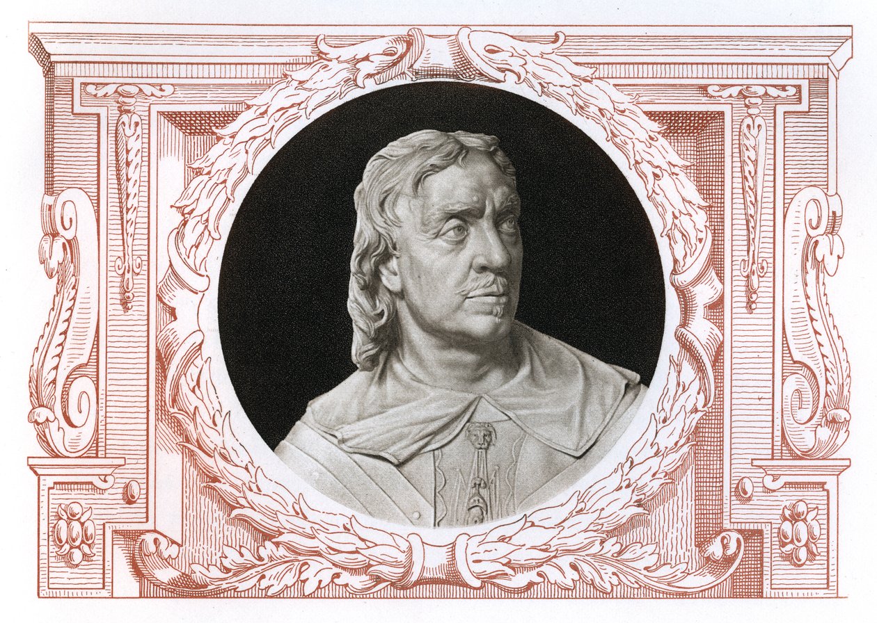 Oliver Cromwell, 1599-1658, chef militaire et homme politique anglais, 1899 - Unbekannt