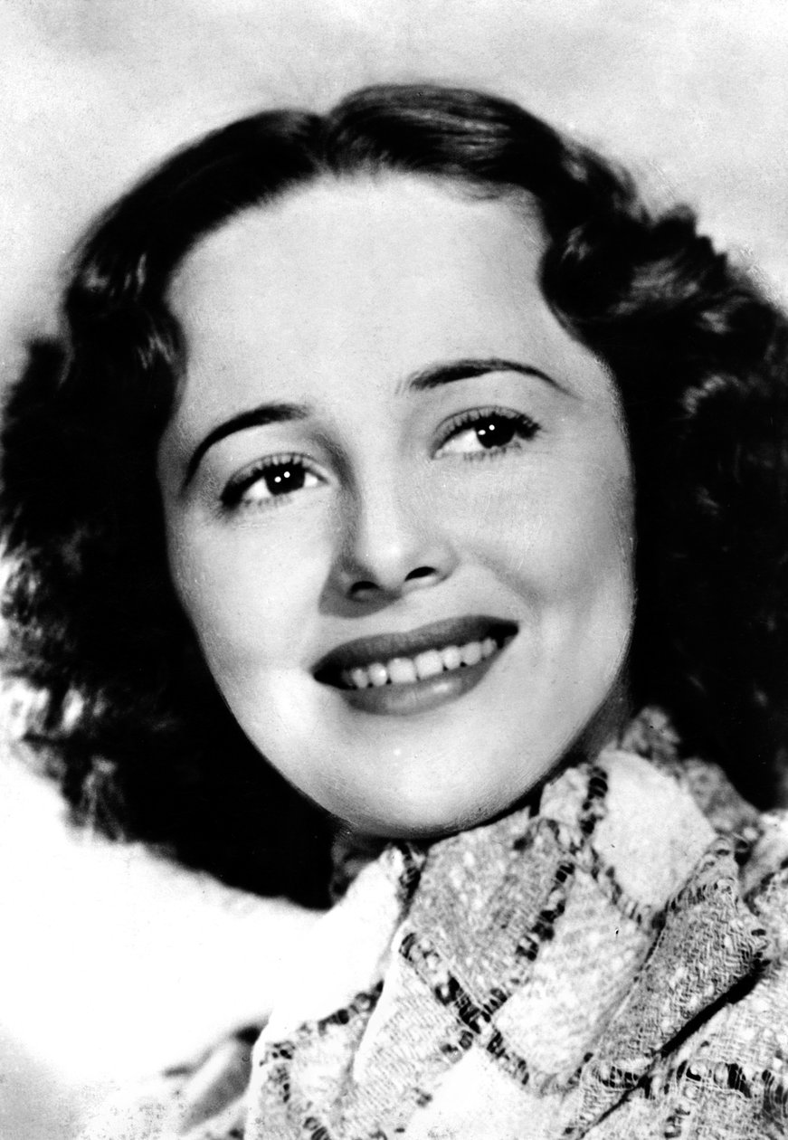 Olivia de Havilland née en 1916, actrice américaine, années 1930-1940 - Unbekannt