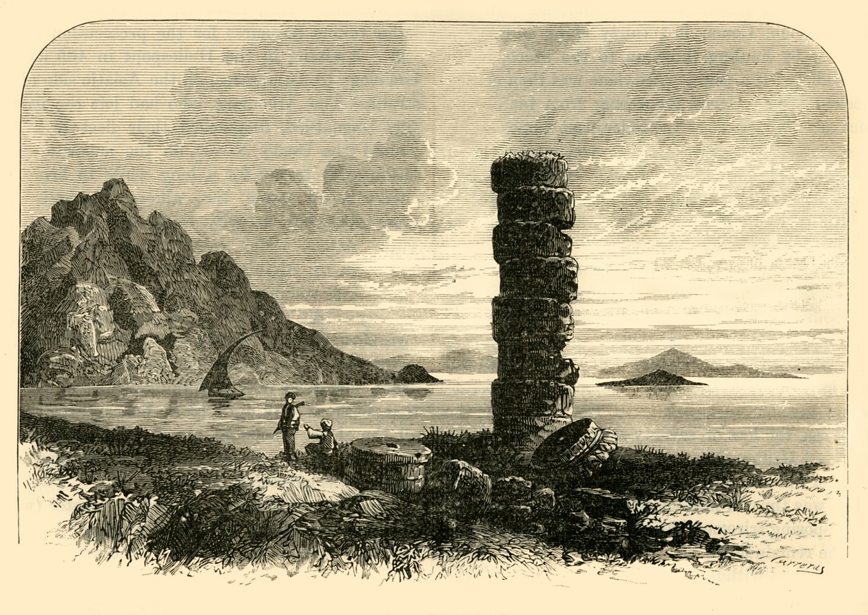Sur la côte de Samos, 1890 - Unbekannt