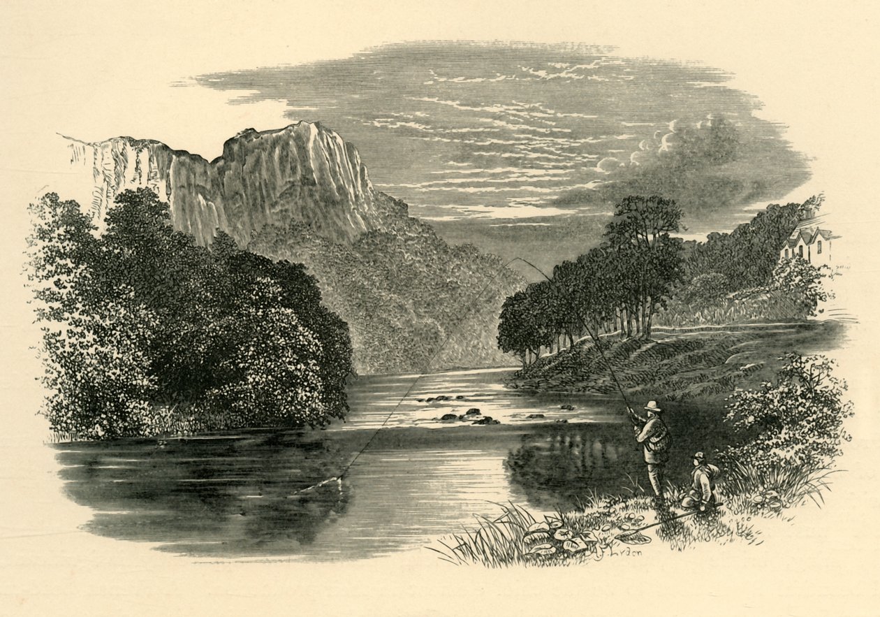 Sur la Derwent, vers 1890 - Unbekannt
