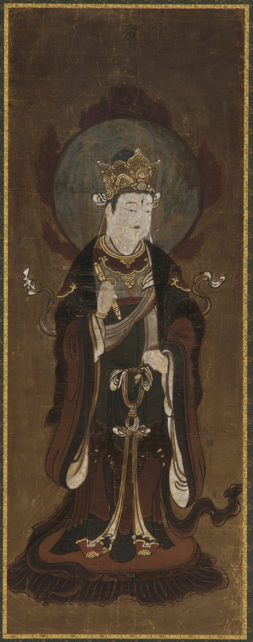 Un des douze deva : Taishaku-ten Indra, fin du XVe-début du XVIe siècle - Unbekannt