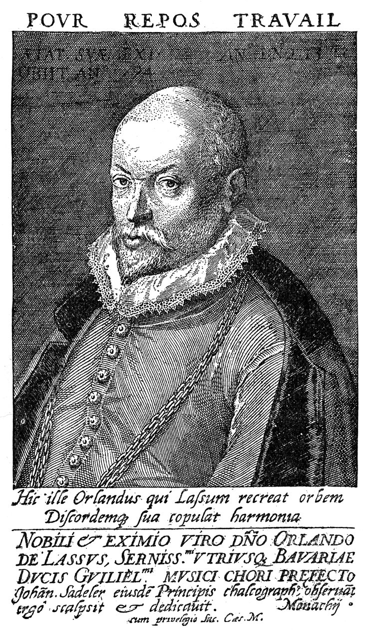 Orlandus Lassus, compositeur et musicien de la Renaissance flamande, 16e siècle - Unbekannt