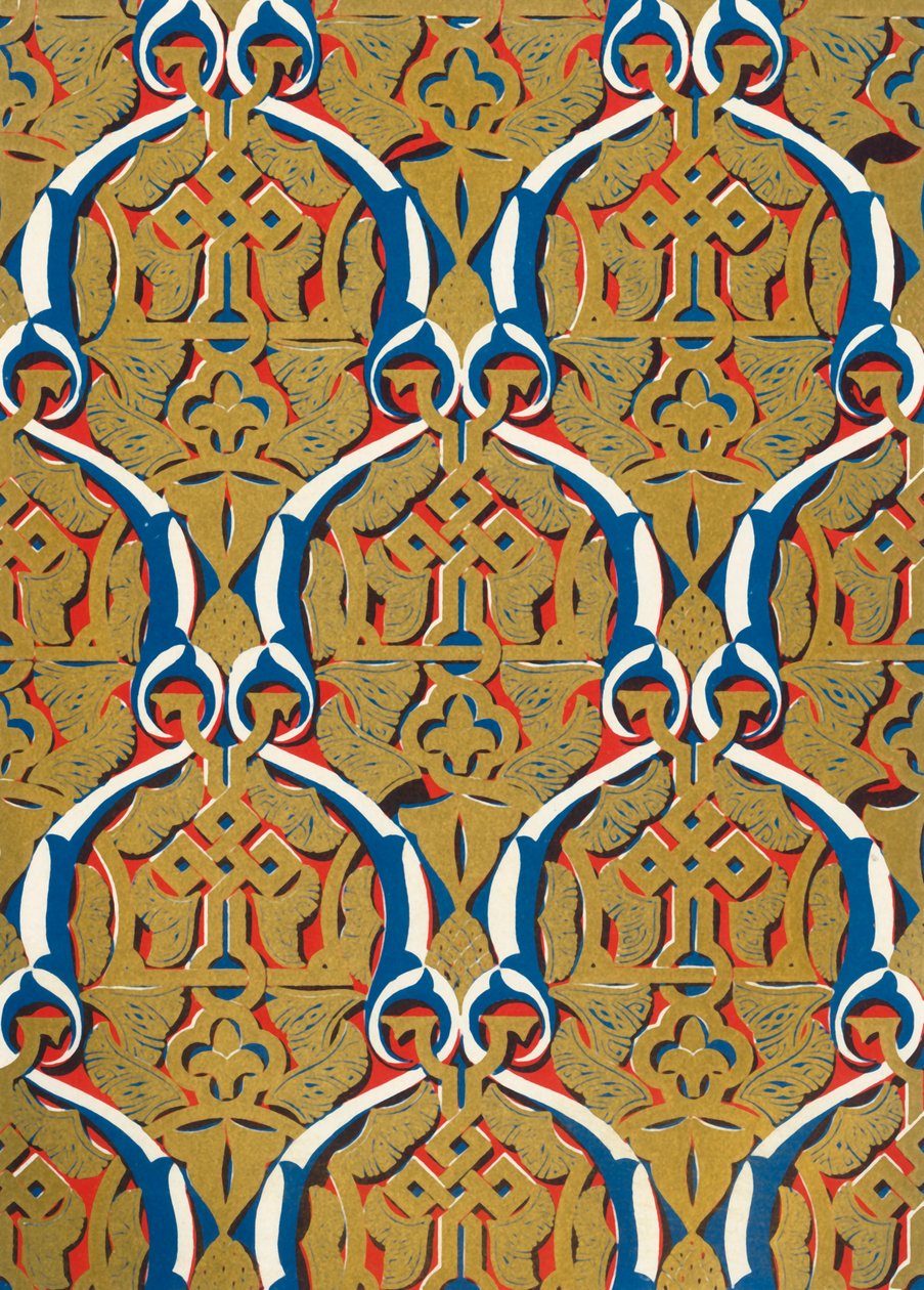 Ornements en panneaux, Cour de la Mosquée, 1907 - Unbekannt