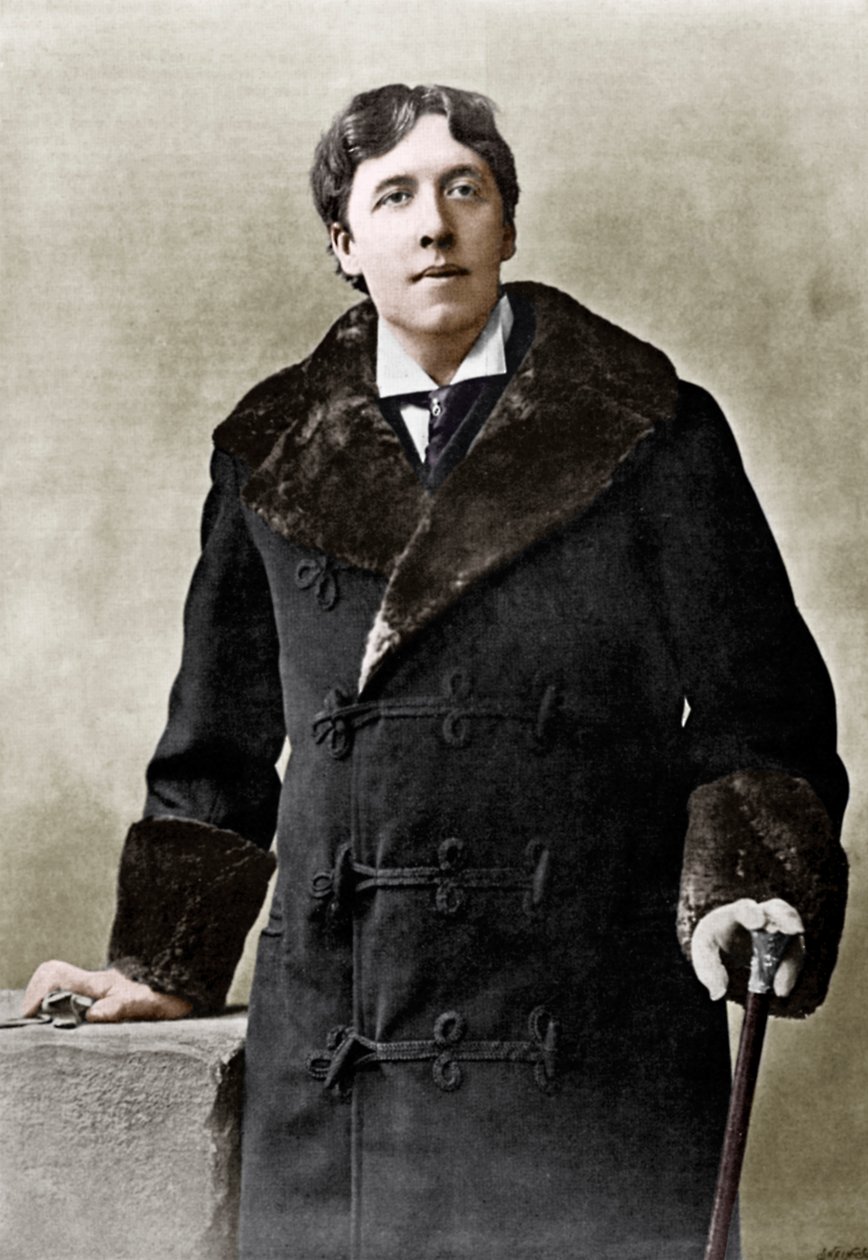 Oscar Wilde, écrivain, esprit et dramaturge irlandais, vers 1890 - Unbekannt