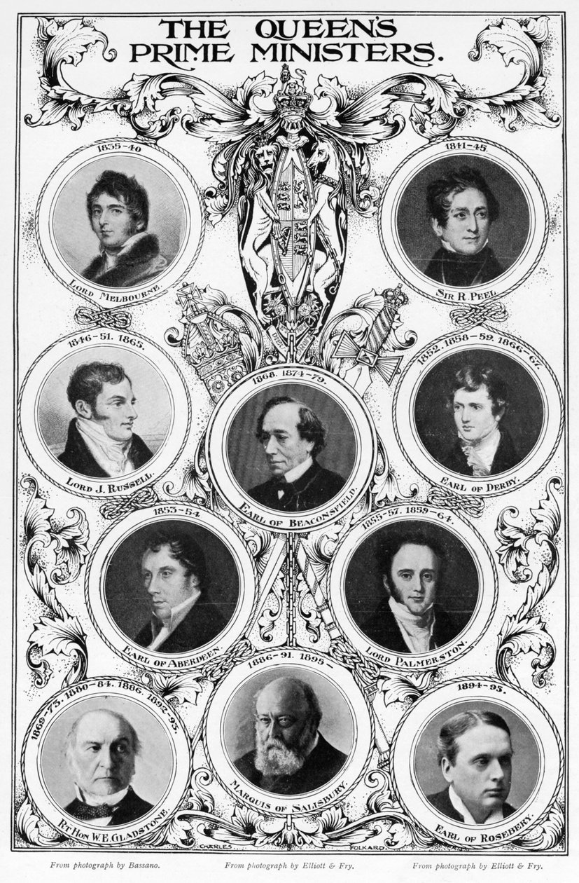 Les premiers ministres de la reine Victoria, 1901 - Unbekannt
