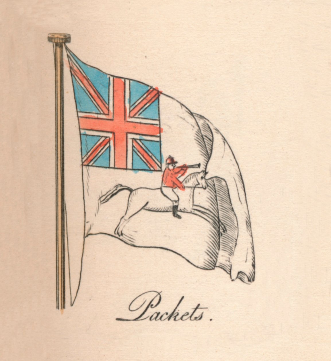Paquets, 1838 | Unbekannt | Estampe d'art