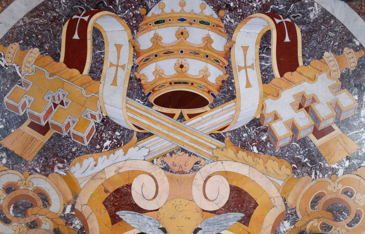 Armoiries papales - Musée du Vatican - Rome, Italie - Unbekannt