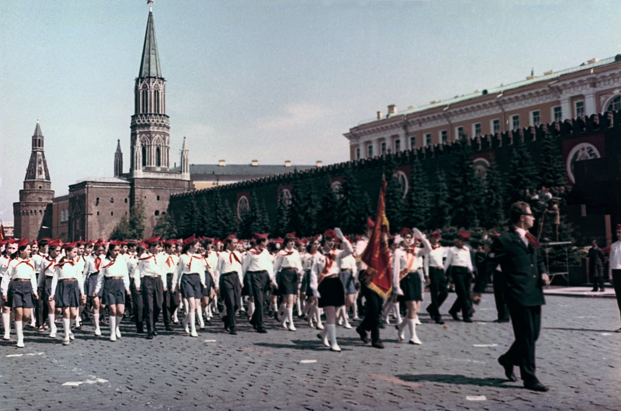 Parade des Jeunes Pionniers, Place Rouge, Moscou, 1972 - Unbekannt