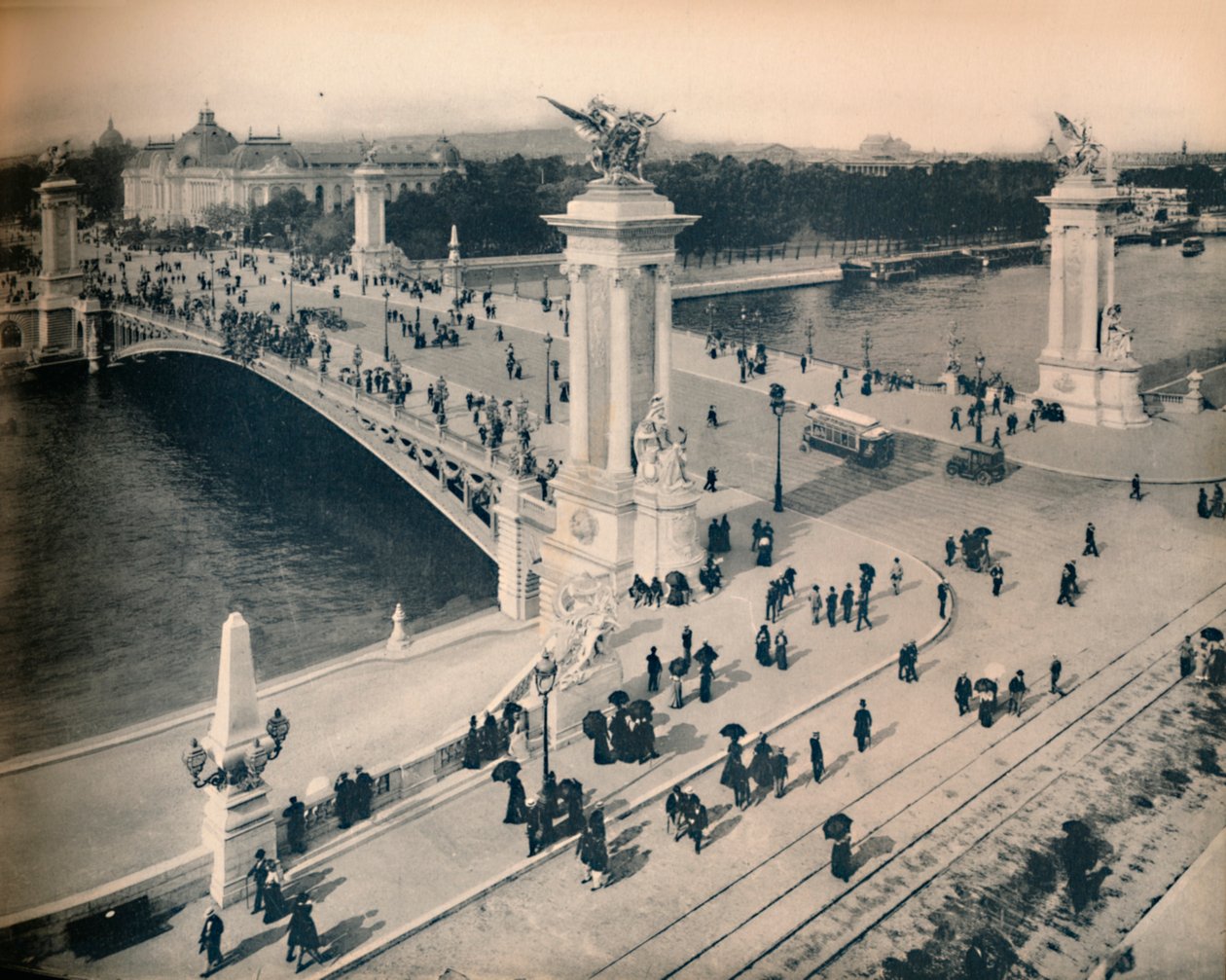Paris. - Le Pont Alexandre III. - LL, vers 1910 - Unbekannt