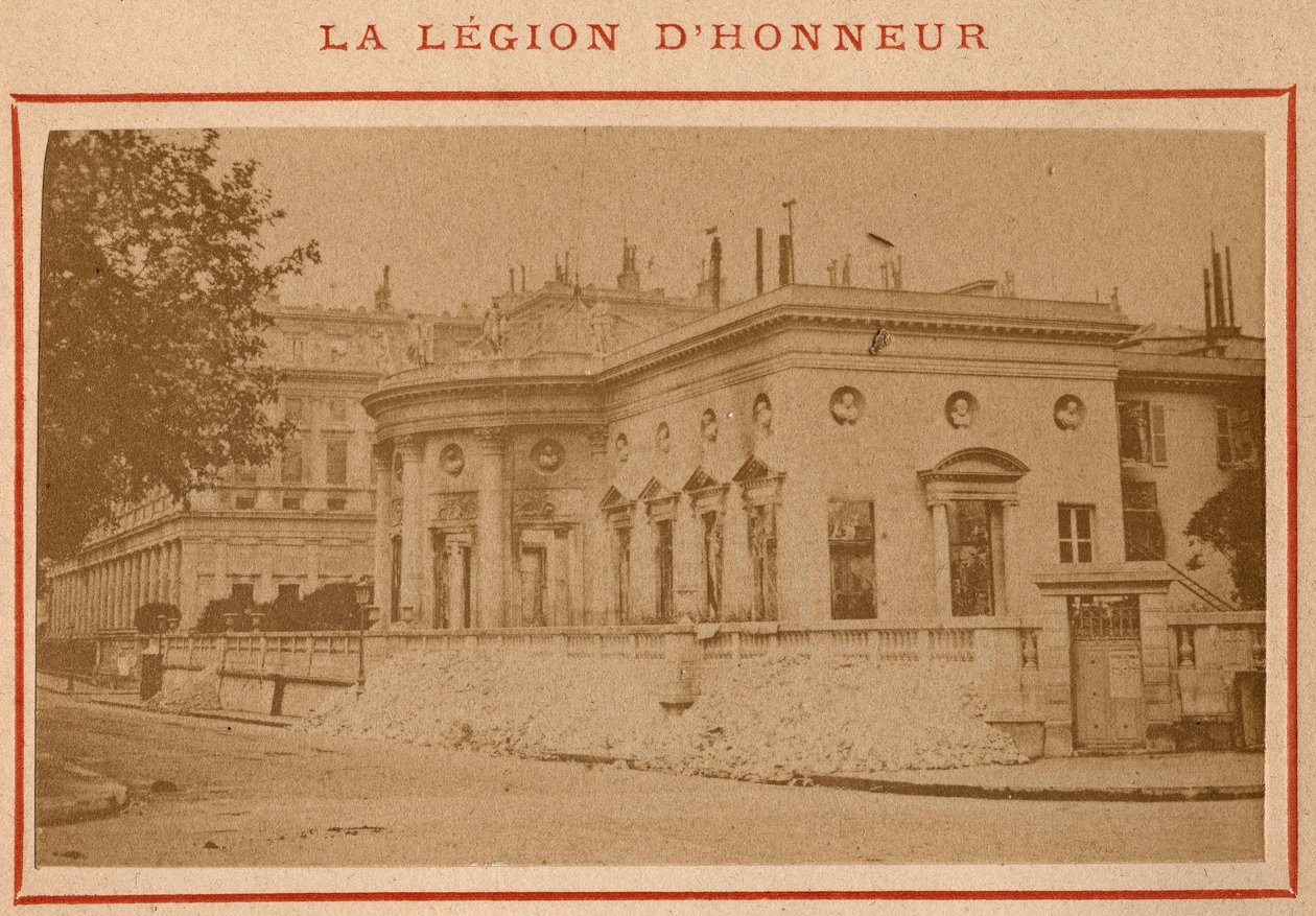 Commune de Paris (1871) : vue du Palais de la Légion d