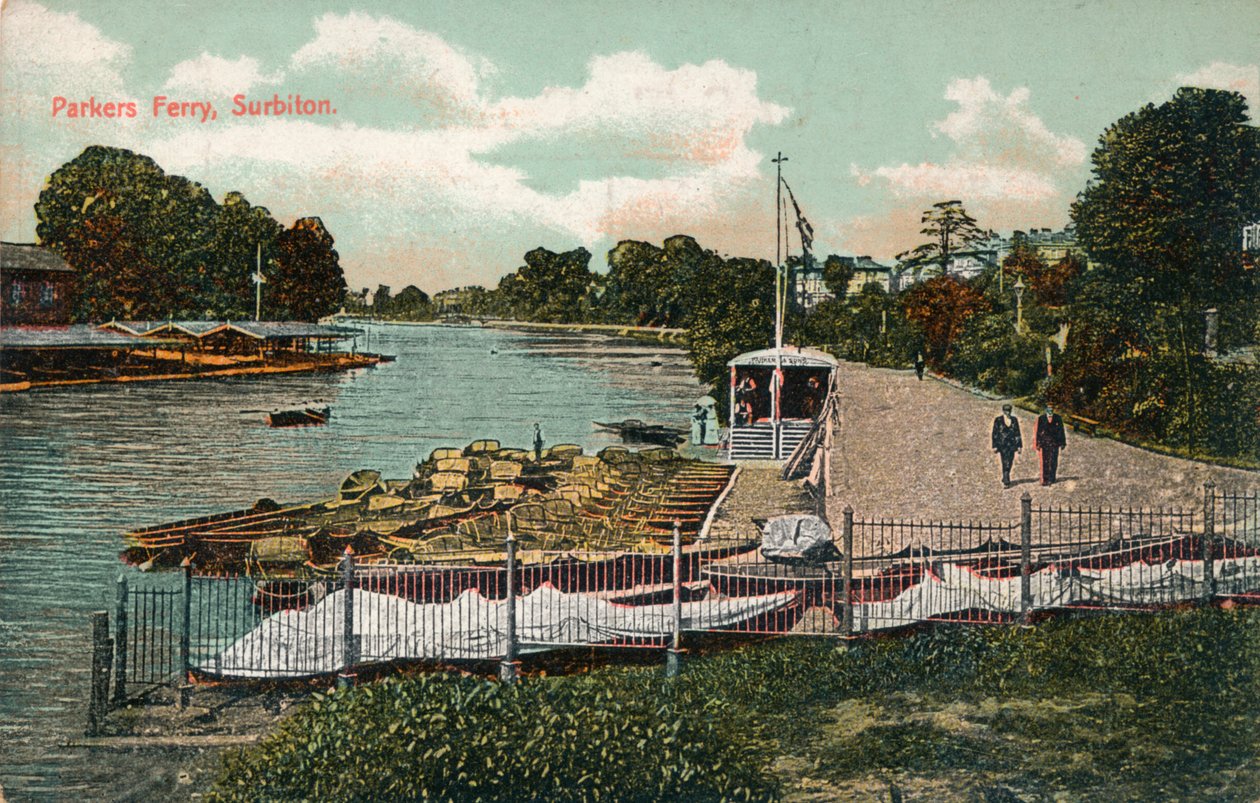 Parkers Ferry, Surbiton, vers 1907 - Unbekannt