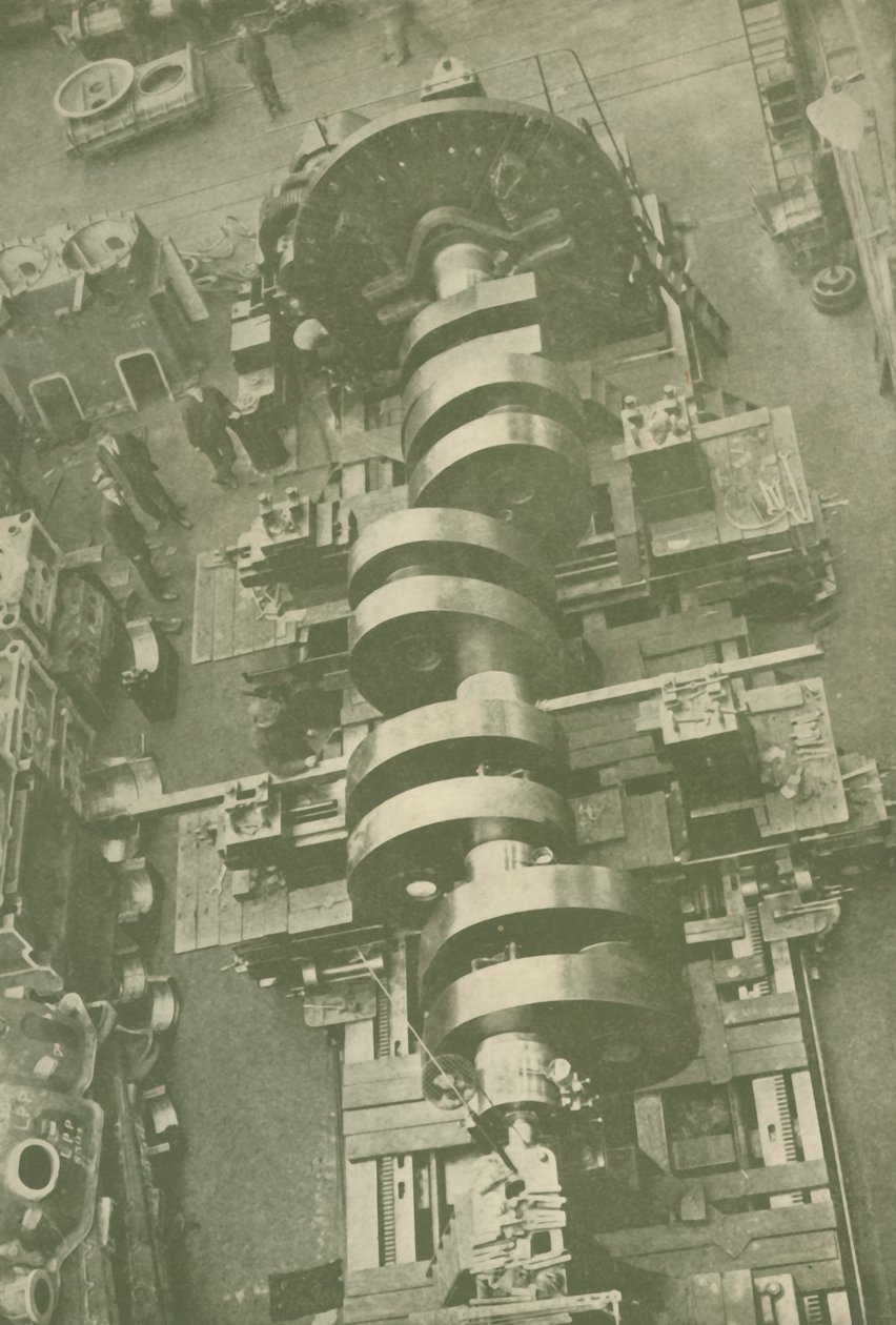 Partie du vilebrequin du M.V. Britannic White Star, 27 000 tonnes - Unbekannt