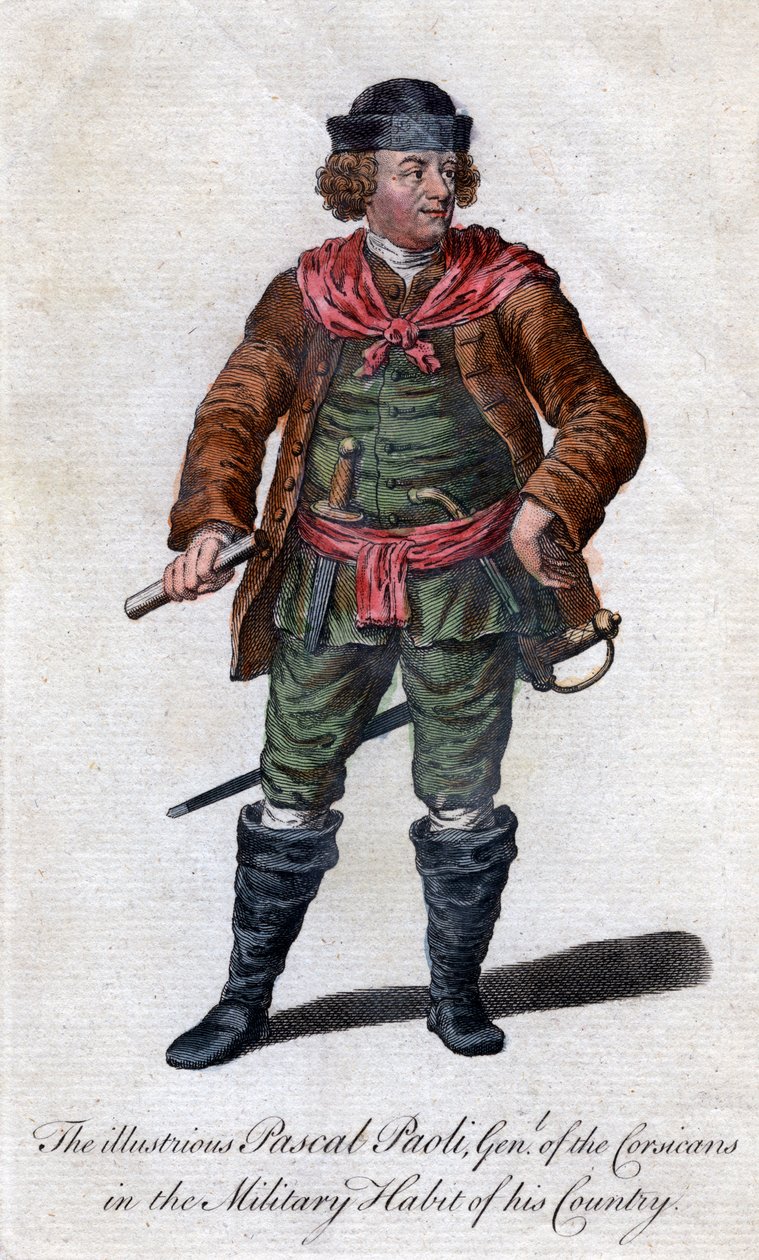 Pascal Paoli, général et patriote corse du 18e siècle - Unbekannt