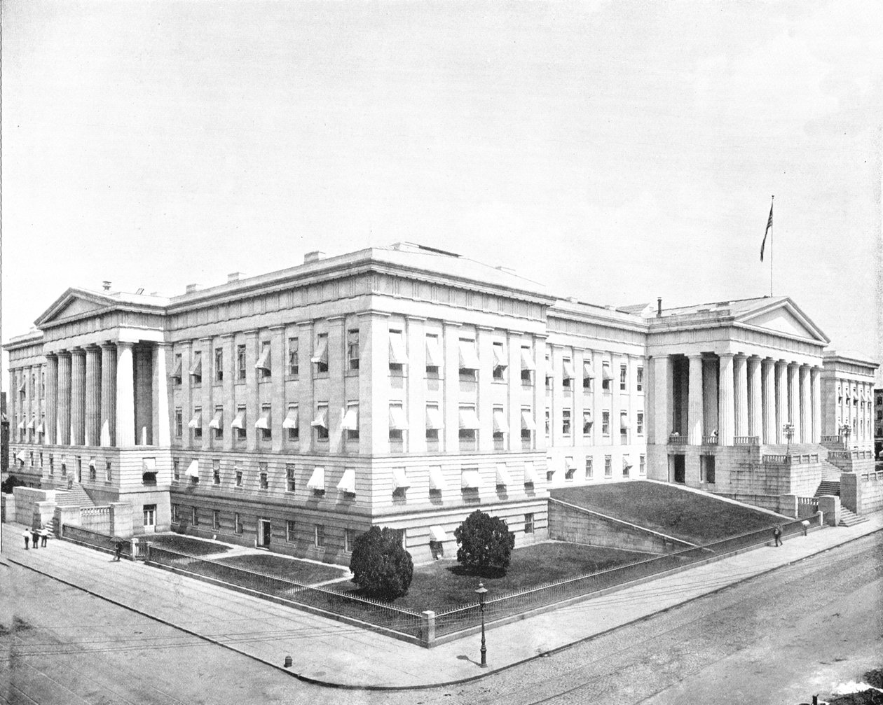 Bureau des brevets, Washington DC, USA, vers 1900 - Unbekannt