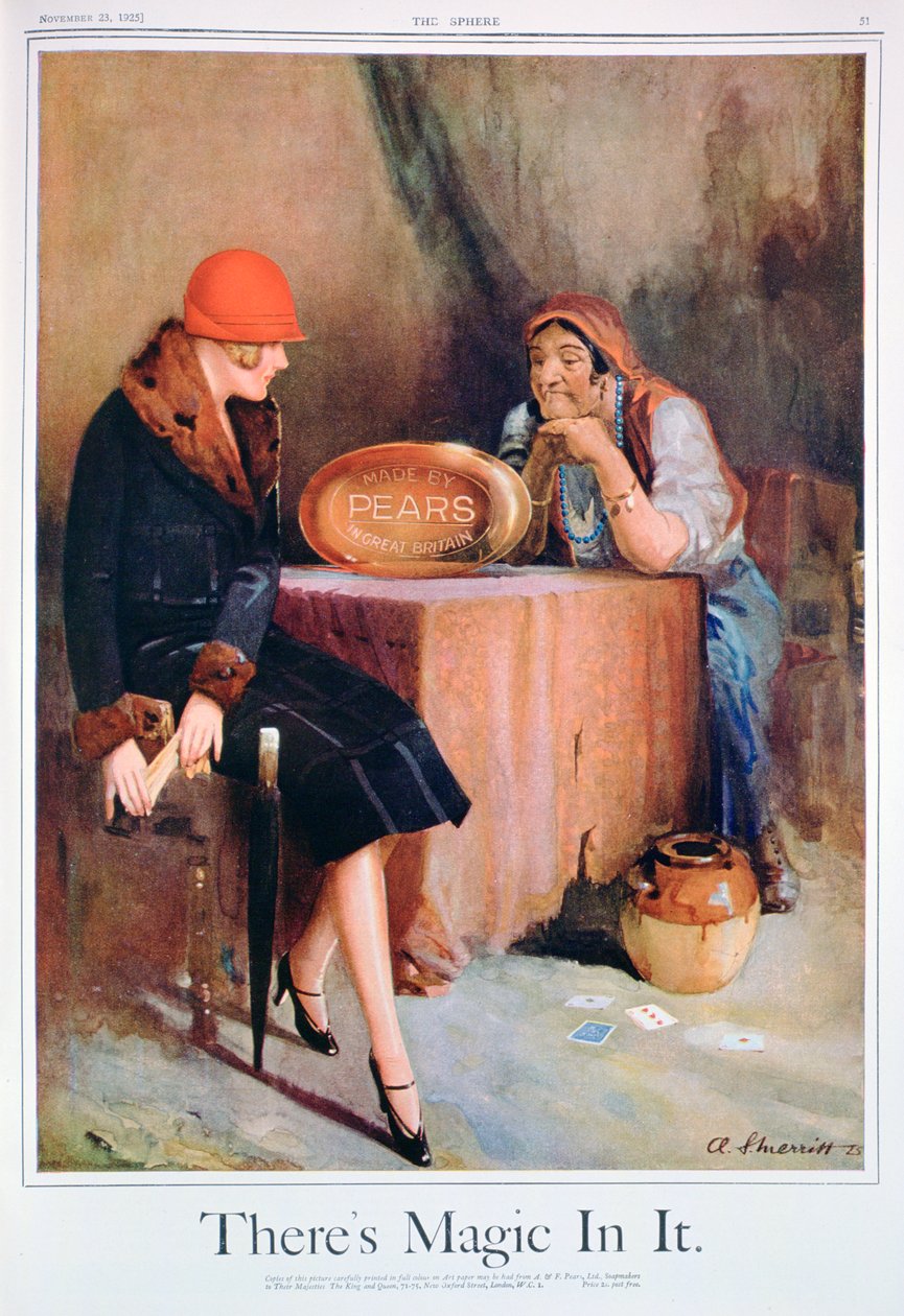 Publicité pour le savon Pears, 1925 - Unbekannt