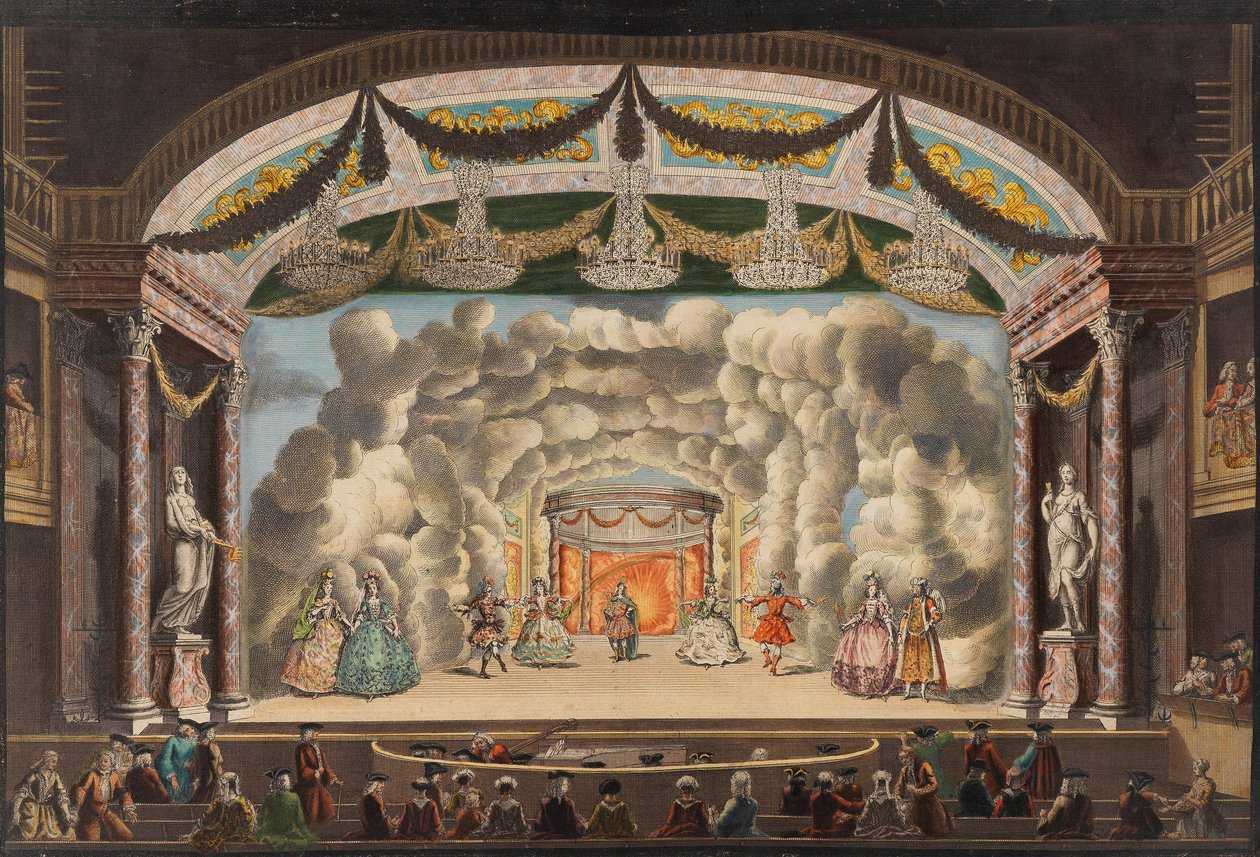 Image de peep show, vers 1770 - Unbekannt