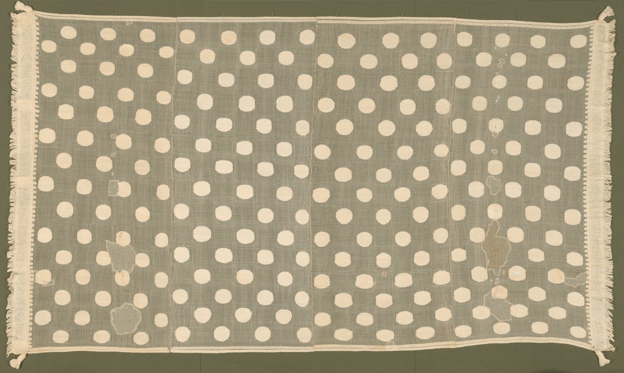 Textiles péruviens : Manteau ou tenture, pagne, turban, chapeau rembourré, bande avec des glands - Unbekannt