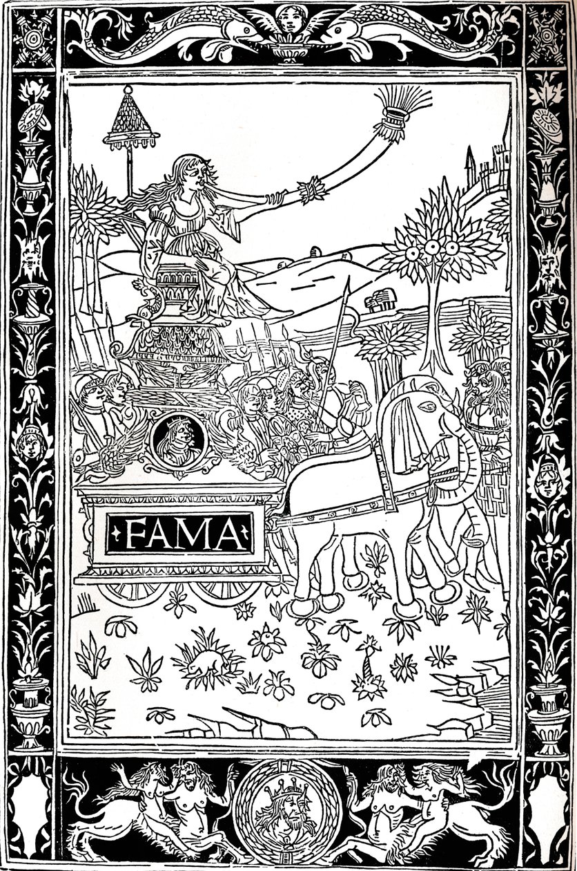 Pétrarque : Triomphes, 1488, 1917 - Unbekannt