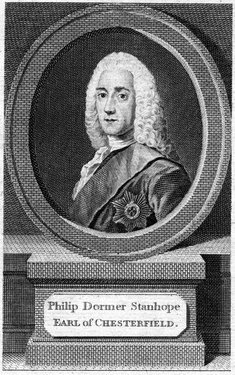 Philip Dormer Stanhope 1694-1773, 4e comte de Chesterfield, XIXe siècle - Unbekannt